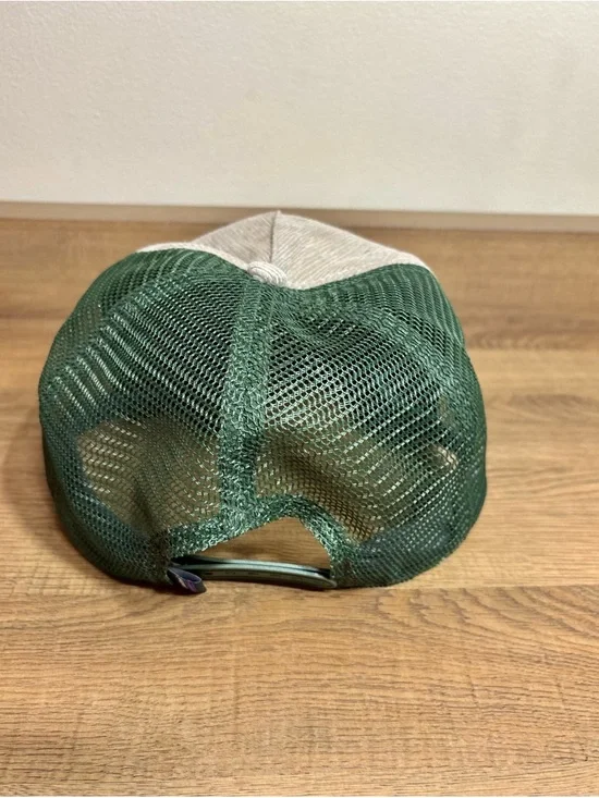 Patagonia Fly Catcher, Fitz Roy Trout Corduroy Snapback Hat Cap in Seabird Grey - Picture 3 of 6